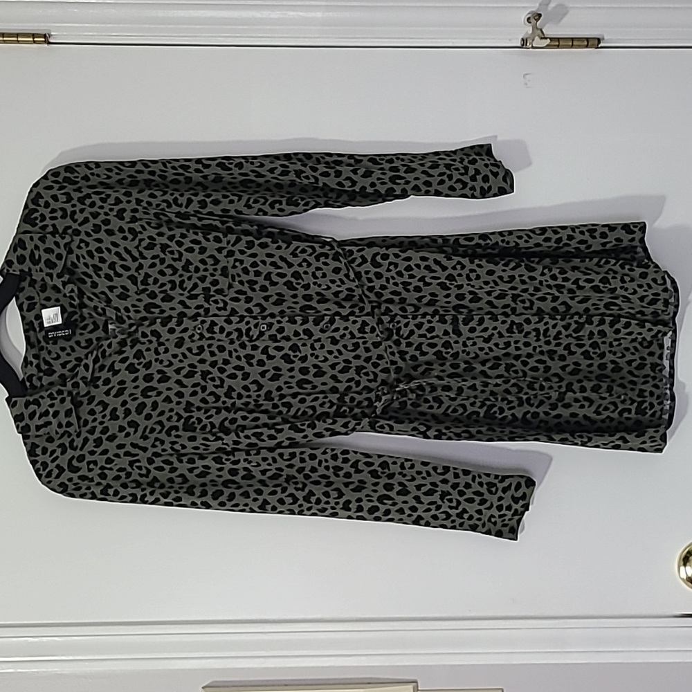 Divided Long Sleeved Dress